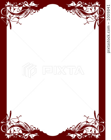 Decorative frame 4 (red) Decorative frame 4 (red) 1009841