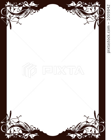 Decorative frame 4 (brown) Decorative frame 4 (brown) 1009842