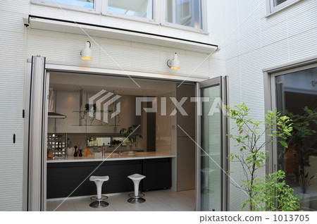 detached house, separate house, patio door 1013705