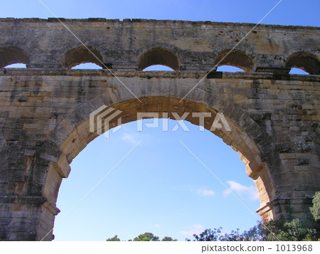 普羅旺斯Pont du Gard的南佛世界遺產 1013968