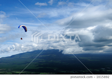 paraglider, asagiri plateau, outdoorsy 1015892