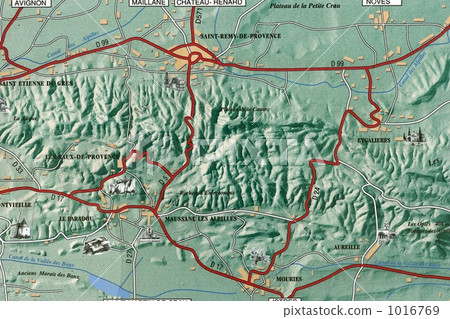 Map of Provence 1016769