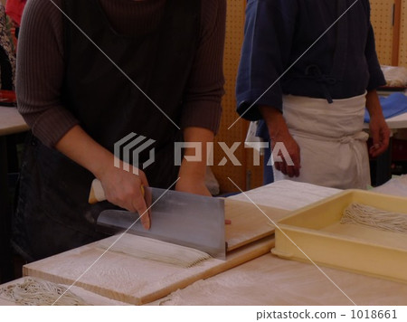 做蕎麥麵 蕎麥麵 案板 1018661