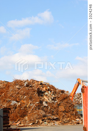 scrap iron, scrap, industrial waste 1024246