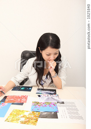 Young female, contemplation, think 1025840