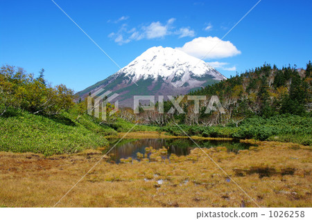 Rausu-dake在秋天 1026258