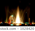 lit up, light up, fountain 1028420