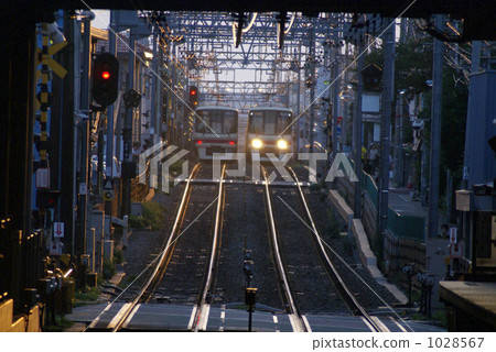 keio line, railway, railroad 1028567