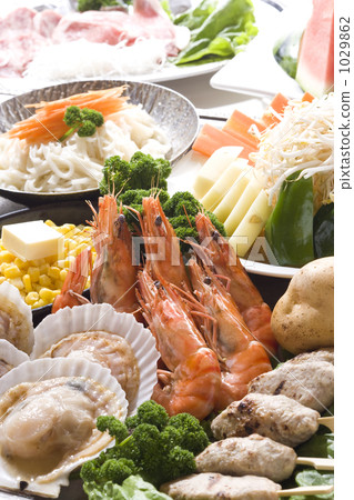 scallop, fresh seafood, prawn 1029862