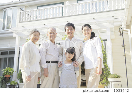 家 三代人 家庭 1035442