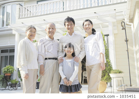 家 三代人 家庭 1035451