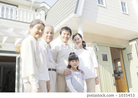 家 三代人 家庭 1035453