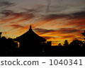 Kofukuji Temple of sunset 1040341