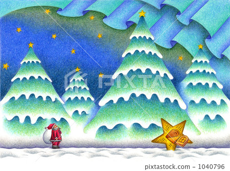 Christmas Eve in the forest 1040796