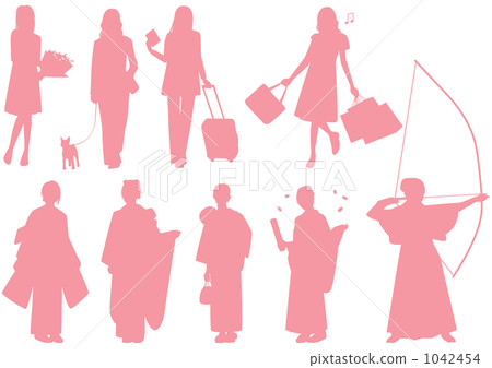 A woman in silhouette (event, climb) 1042454