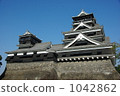 Kumamoto Castle whole view 1042862