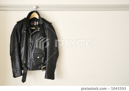 leather jacket jumper