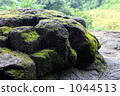moss-covered rock 1044513