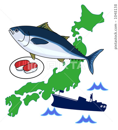 日本和金槍魚 1048138