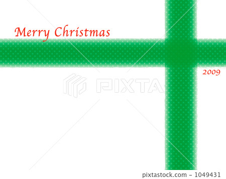 聖誕留言卡（綠色） 1049431