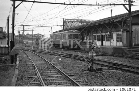 鐵路私人鐵路·Moig 24形狀的Niigata Kotetsu Yabei車站 1061071