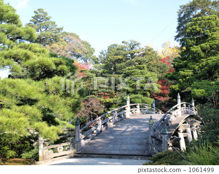 京都皇宮·Oike橋在Oike花園 1061499