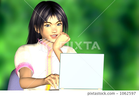 Personal computer girl 01 1062597