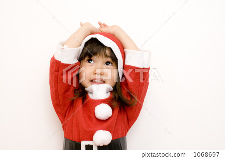 聖誕老人服裝女孩 聖誕老人服裝女孩 1068697