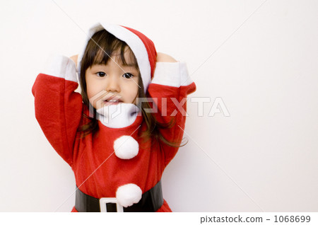 聖誕老人服裝女孩 1068699