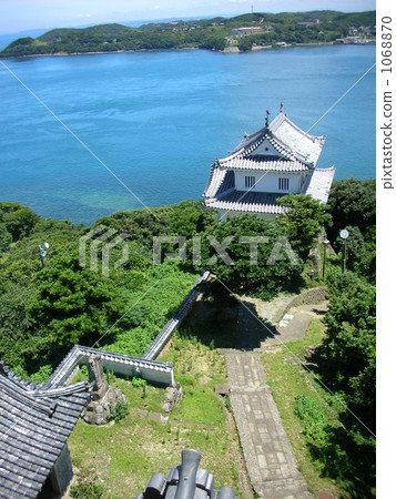 從平戶城堡寺的看法 1068870