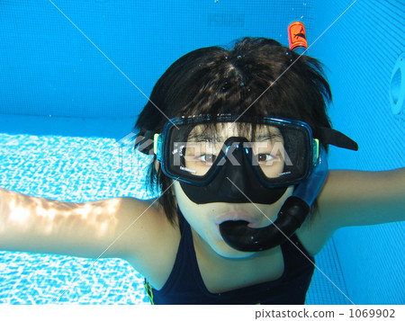 In the pool. 1069902