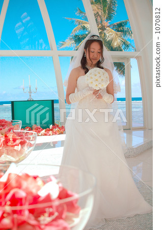 bride, wedding dress, chapel 1070812