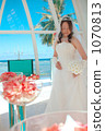bride, wedding dress, chapel 1070813