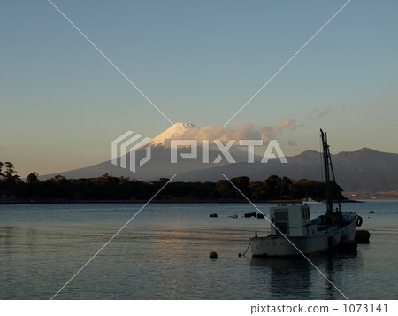 富士山帶日落 1073141