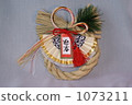 happy new year, shimekazari decoration, straw festoon 1073211