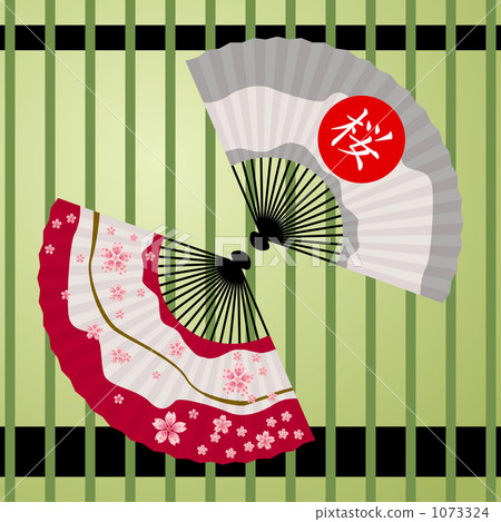 傳統工藝 日本扇子 illustration 1073324