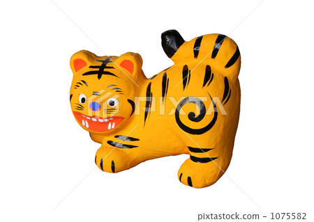 Papier of tiger / folk handicraft of Fukushima 1075582