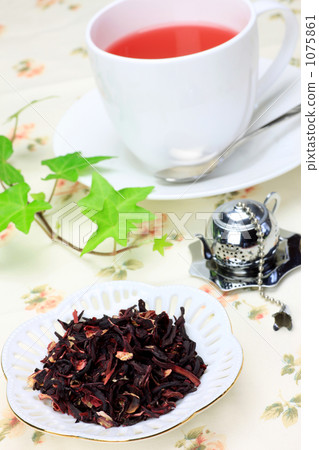 芙蓉茶和茶葉 1075861