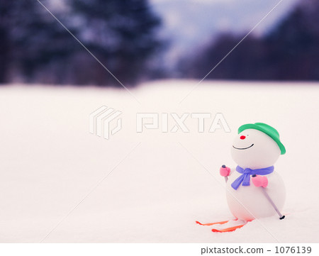 滑雪 雪人 雪坡 1076139