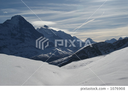 Eiger and Jungfrau Eiger and Jungfrau 1076908