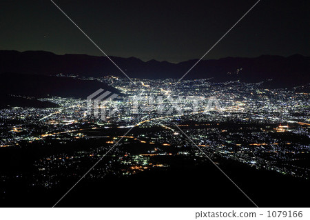 甲府盆地的夜景 1079166