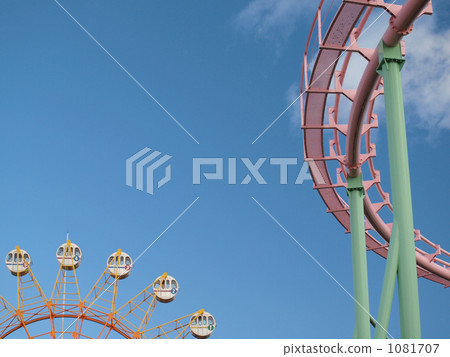 Ferris wheel and roller coaster Ferris wheel and roller coaster 1081707
