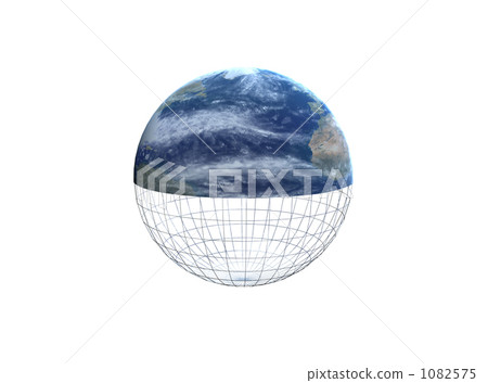 Half earth wire frame 1082575