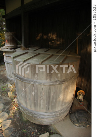 盆 桶 褐色 1085523