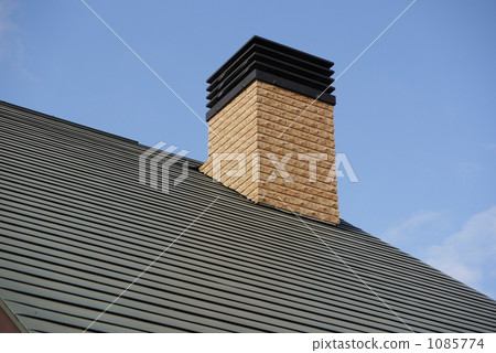 chimney, chimneys, winter 1085774