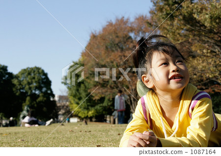 A girl with a relaxed look 1087164