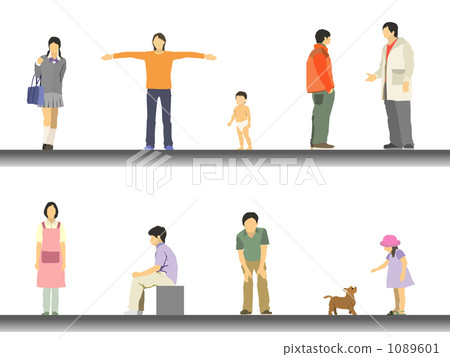 People illustration People illustration 1089601