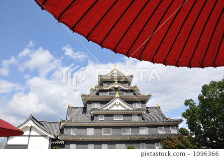 傘和城堡塔 1096366