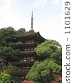 Rurikoji Temple Five Story Tower 1101629