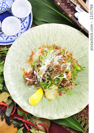 油炸泰式泰式雞肉 1105766